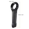 Uxcell 50mm Box End Striking Ring and Durable Steel Single Head Spanner Hand Tool Wrench, Wear-Resistant High-Strength