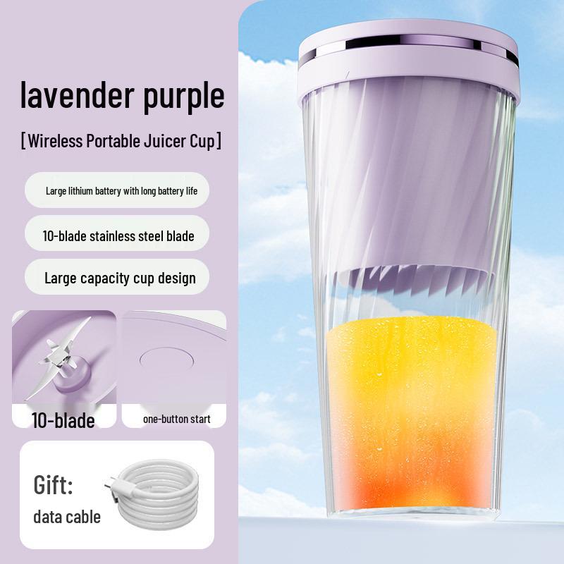 2025 Портативная беспроводная многофункциональная мини-электрическая чашка-соковыжималка