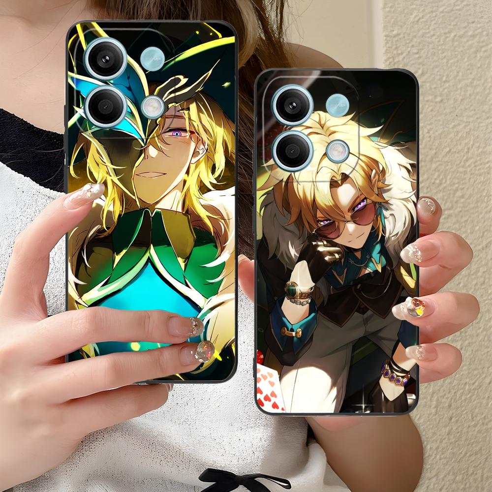 Чехол для телефона Honkai Star Rail Авентурин для Xiaomi Redmi Note 14 13 12 11 S Pro Plus 4G 5G Цветной Защитный Красивый Чехол Роскошный