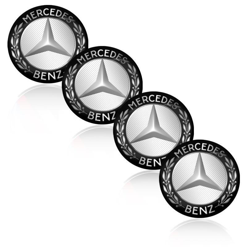 4Pcs 56MM Car Wheel Center Hub Caps Rim Caps Covers Emblem For Mercedes Benz AMG GLC GLE CLA W204 W205 W203 W211 W212 W213