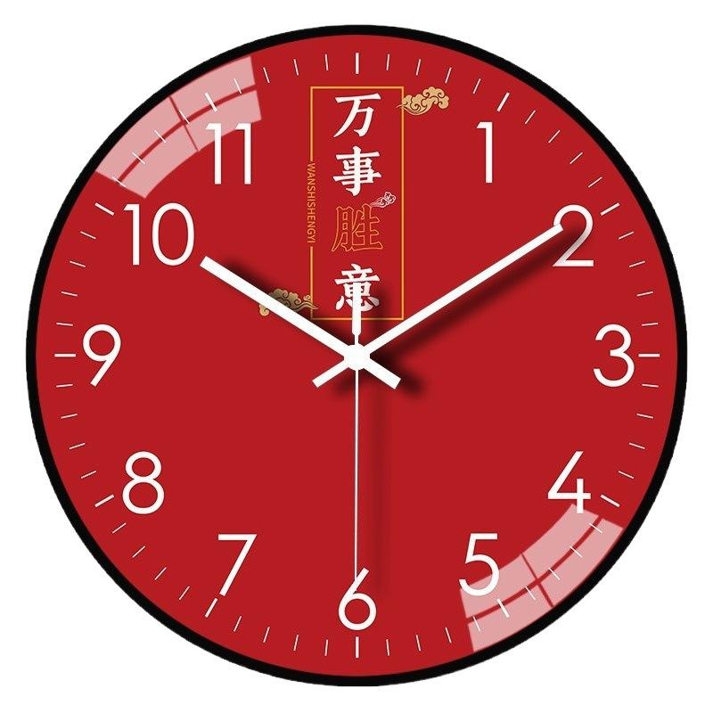 14-дюймовые 35 см праздничные настенные часы бесшумные часы каждый экзамен должен сдать настенные часы столовая гостиная настенные часы для украшения