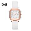 Women Quartz Watch Square Dial Faux Leather Strap Ladies Casual Business Formal Dress Wristwatch Fashion Jewelry Accessory Birthday Gift