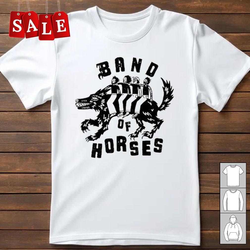New Band Of Horses Wolf Gift For Fan Unisex S-5XL Shirt AL149