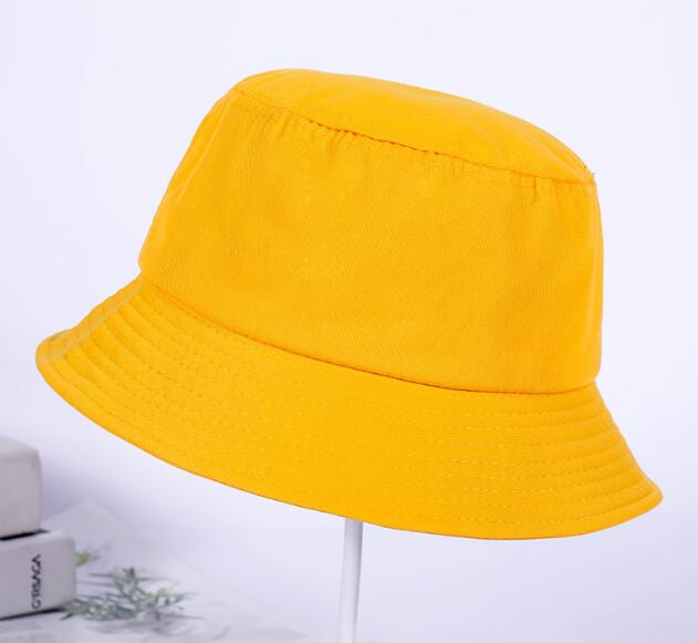 2020010135 Plain Bucket Hat Free Size 100% Cotton Promotion