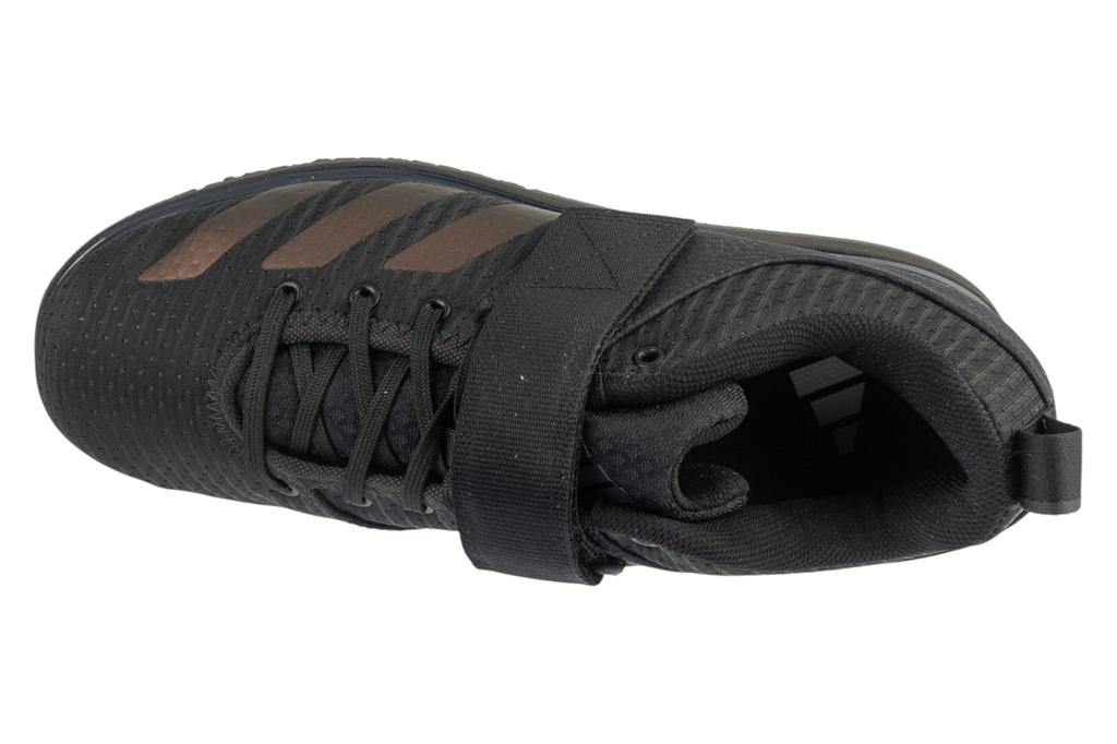 Adidas Powerlift 5 Обувь для тяжелой атлетики, Мужские черные спортивные кроссовки