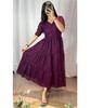 Women Designer Party Wear Pure Cotton Football Gown Indian Bollywood Top Tunic Kurti Dress
