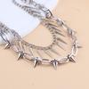 Цепь для брюк Панк Цепь для джинсов Кошелек Ювелирные изделия Унисекс Украшение для брюк Эстетичная цепь в виде сердца и крыльев для вечеринки/повседневной носки