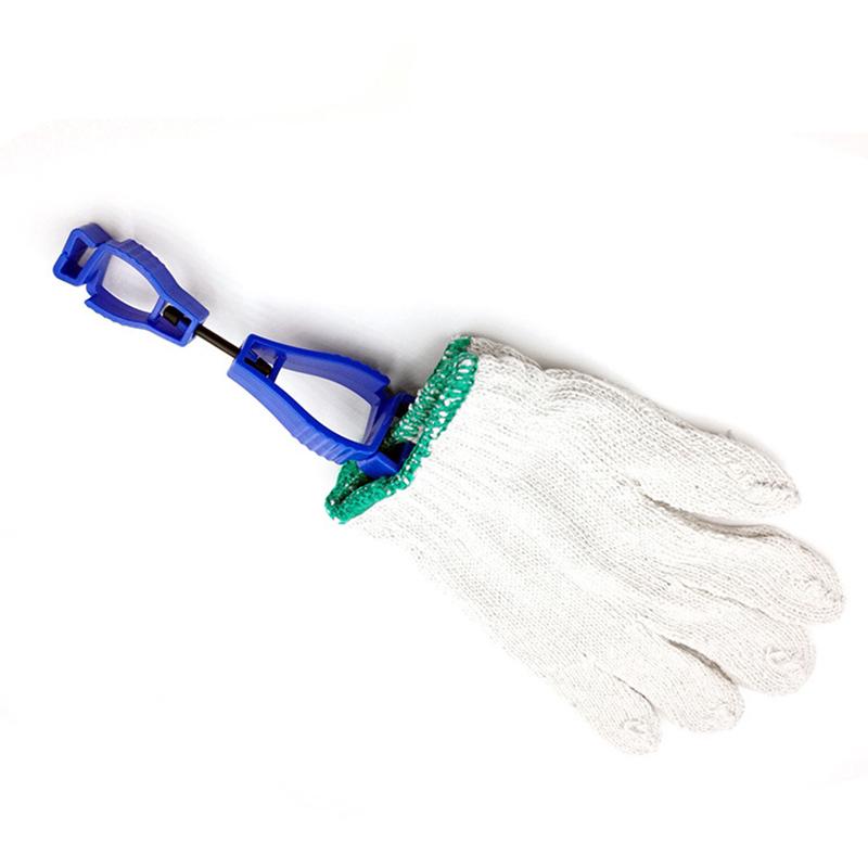 1PC Gloves Clip Hanger Safety Glove Holder Plastic Working Gloves Clamp Safety Work Gloves Guard Multifunctional Camping Tools