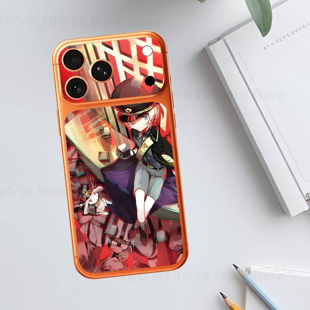 MILGRAM H-Haruka Yuno Для iPhone 17 Pro ProMax Задняя Защитная Декоративная Наклейка Задняя Крышка