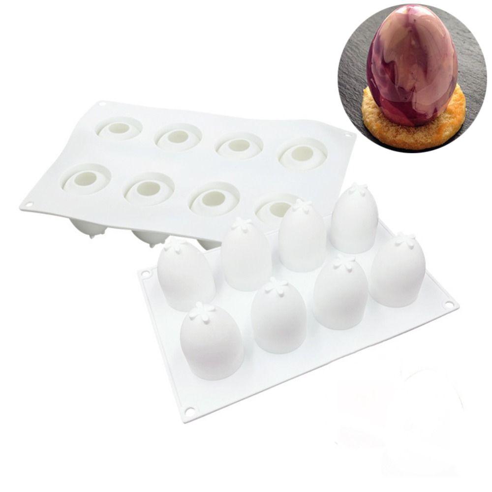 8 полостей шоколадный торт форма для выпечки инструмент для мыла аксессуары пасхальная силиконовая форма