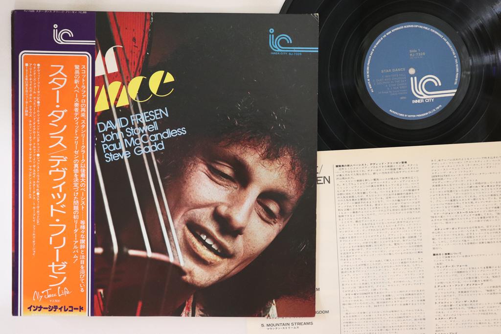 LP Record DAVID FRIESEN - Star Dance RJ7326 INNER CITY 1976 Japan Obi Jazz Used