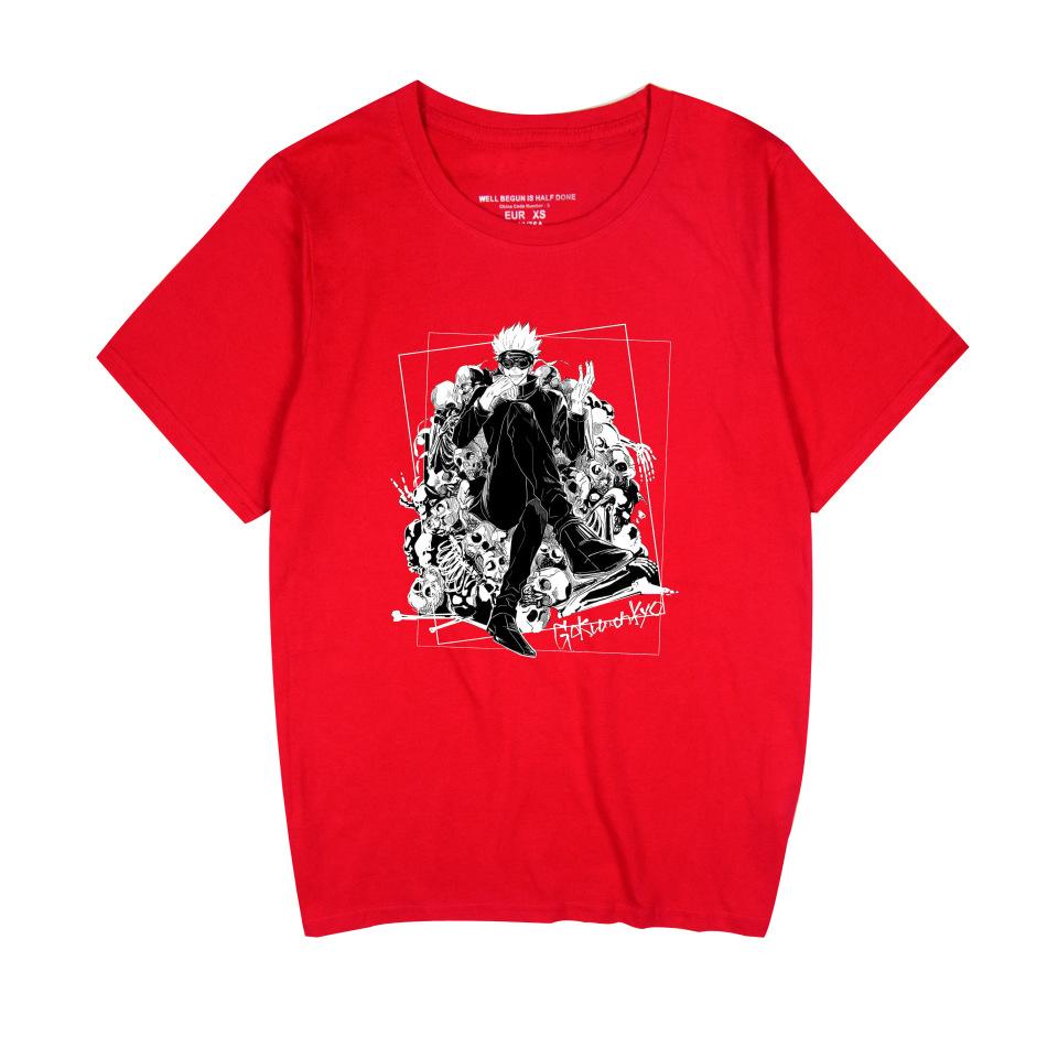 Summer Women Men's Short Sleeve Tshirt Jujutsu Kaisen Anime Clothing New Men Tee Shirt Cosplay T-Shirt