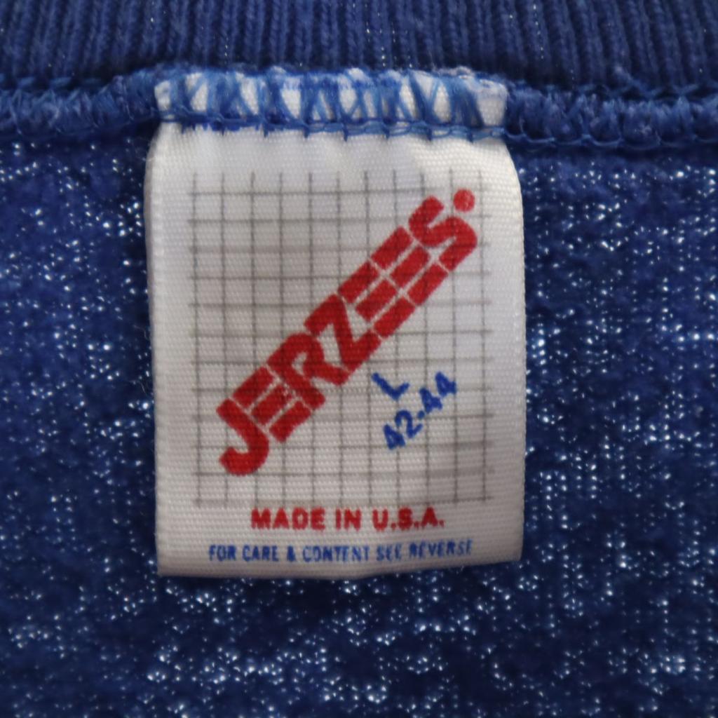 JERZEES 80-е годы Сделано в США Хлопок Полиэстер Футболка с коротким рукавом Мужская Б/У