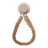 Twine Toilet Roll Holder Wall-Mounted Toilet Paper Holder Rustic Twine Rope Paper Roll Dispenser for Bathroom Organization