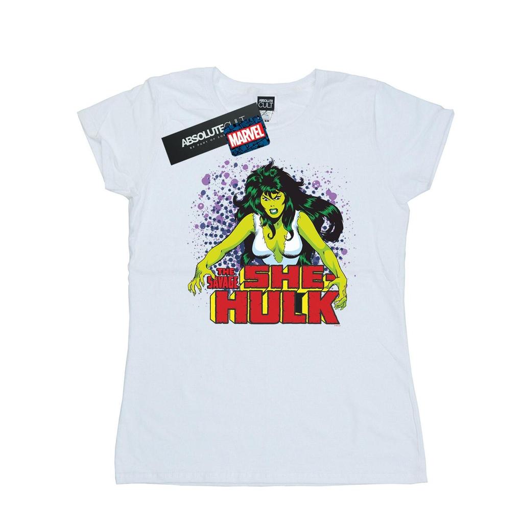 Marvel Womens/Ladies The Savage She-Hulk Cotton T-Shirt