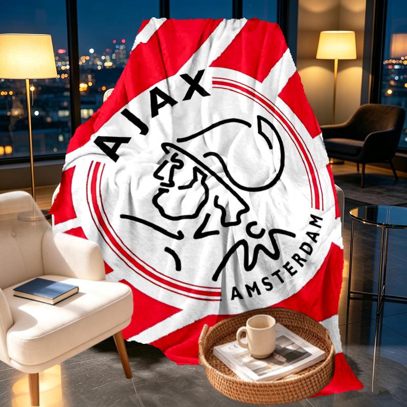 Плед Ajax Print - Мягкий и Удобный, для Спальни, Путешествий, Дивана, Домашнего Декора - Подарок на День Рождения, Рождество для Друга