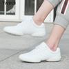 New Women's White Sneakers Modern/Jazz/Hip Hop Dance Shoes Competitive Aerobics Shoes Soft Sole Fitness Gym Shoes