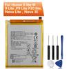 Replacement Battery For Huawei Honor 8 Lite 9i 9 Lite P9 Lite Nova Lite Nova 3E GT3 Y6 Prime 2018 HB366481ECW 3000mAh