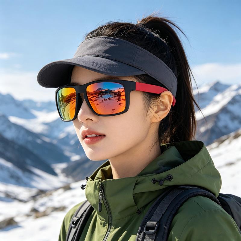 New outdoor sports sunglasses for golf and fishing, polarized coated glasses for sports and driving