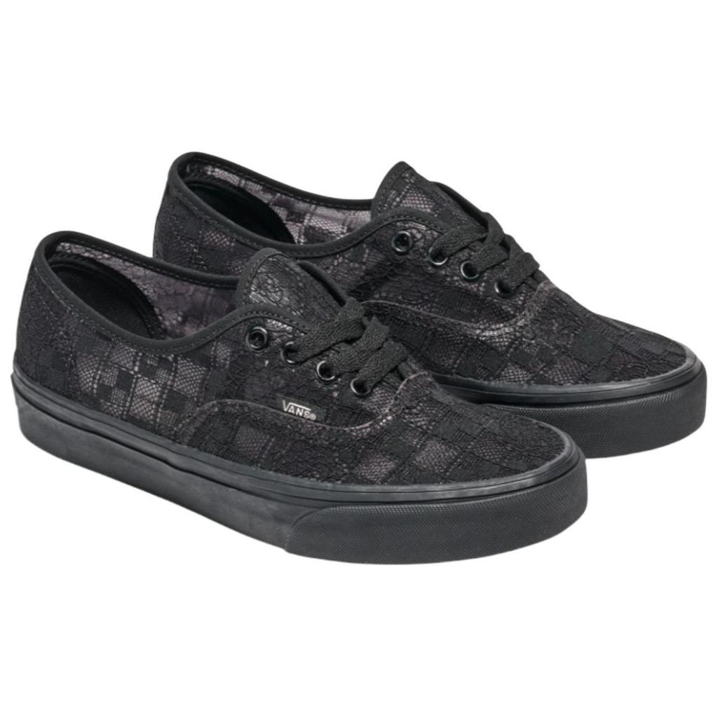 Vans Authentic Low top Skateboard Shoes Unisex Black VN000D8BBLK