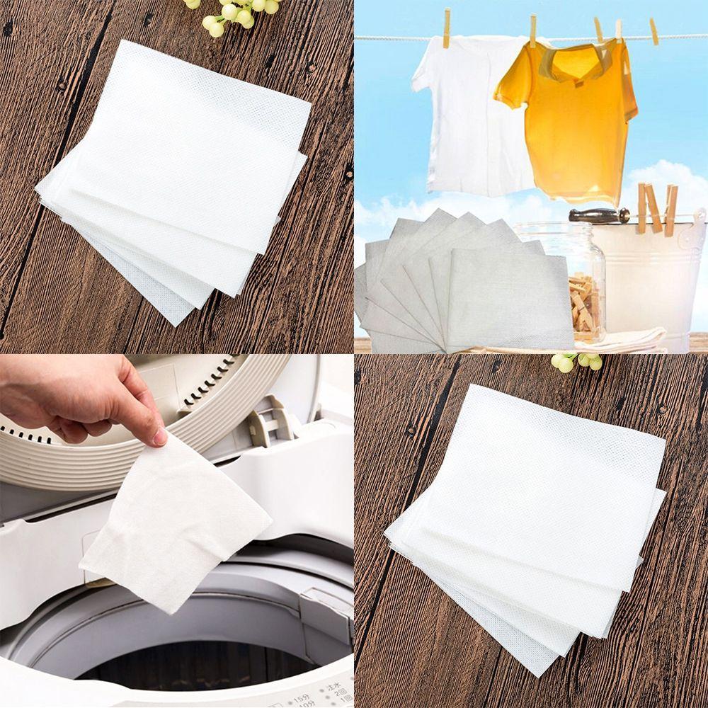 Washing Machine Use Color Absorption Sheet Laundry Papers Cleaning Supplies Color Catcher Sheet