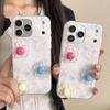 Цветочный чехол для телефона в весеннем стиле для iPhone 17 Pro Max - 3D двухслойный дизайн, идеально подходит для женщин