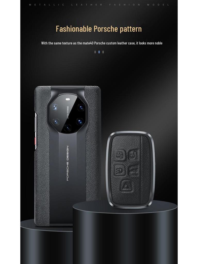 Key Case for Land Rover & Range Rover: Sport, Executive Edition, Discovery 4/5, Evoque, Defender Models