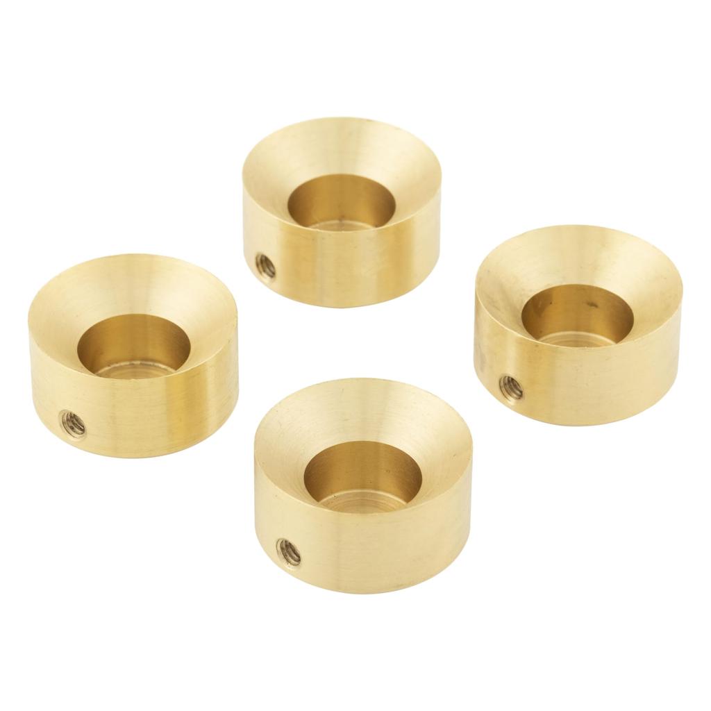 Kijima HD-05913 BIG TWIN ('92)/XL('87-) Motorcycle Parts Billet Head Bolt Cover Brass/Satin