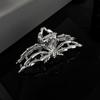 2PCS Fashion Gothic Style Spider Hairpin Shark Clip Halloween Decor Claw Clips  Strong Hold Null