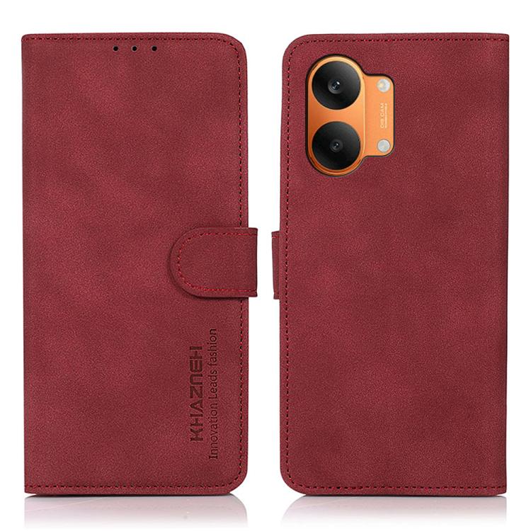 KHAZNEH Matte Texture Leather Phone Case