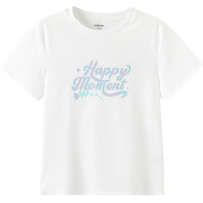Balabala Girls' Short Sleeve T-Shirt