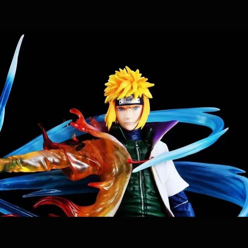 26 см Наруто Минато Намикадзе LED Rasengan ПВХ Статуэтка Аниме Фигурка