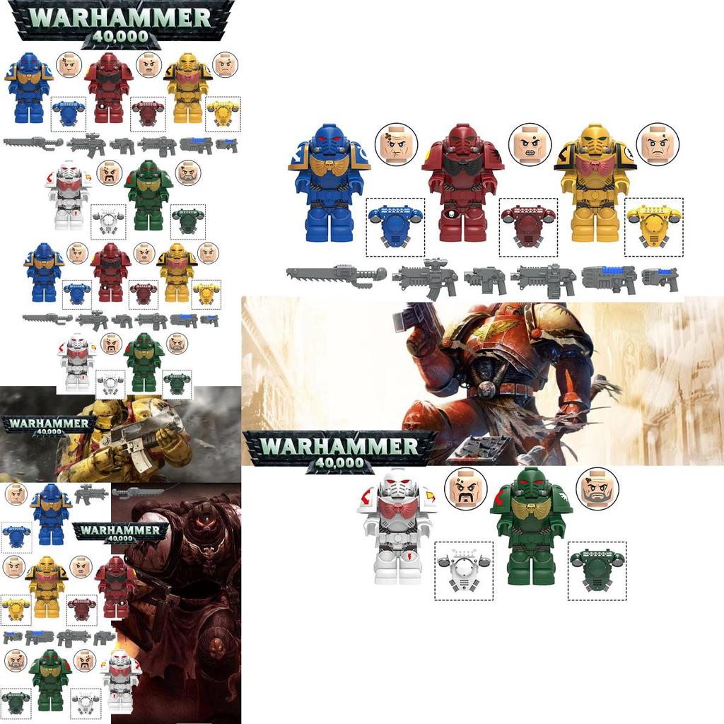 My601-605 Набор детских игрушек-конструкторов Ultimate Warrior Empire Fist