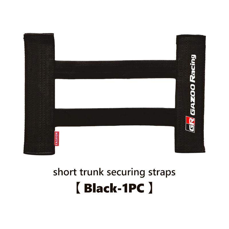 CKB1 For Toyota Car Back Rear Trunk Storage Mesh Fixed Straps Storage Net Seat Back Fixing Bag GR MN Corolla Yaris Aygo Prius RAV4