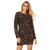 Dorothy Perkins Womens/Ladies Sequin Velvet Ruched Mini Dress
