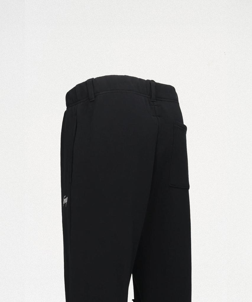 KAMIYA Girl Patch Bootcut Sweat Pants - Black