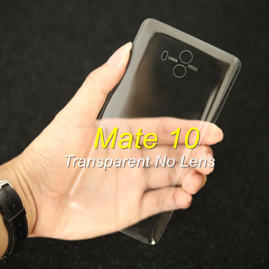 Прозрачное стекло для Huawei Mate 10 20 30 Pro, задняя дверь с аккумулятором и объективом камеры