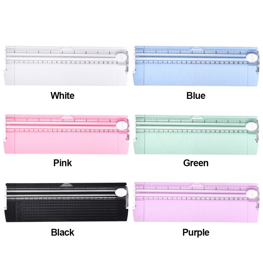 1Pcs Plastic Paper Trimmer A4 Paper Cutting Machine Durable Paper Slide Cutter Home Crafts Tool