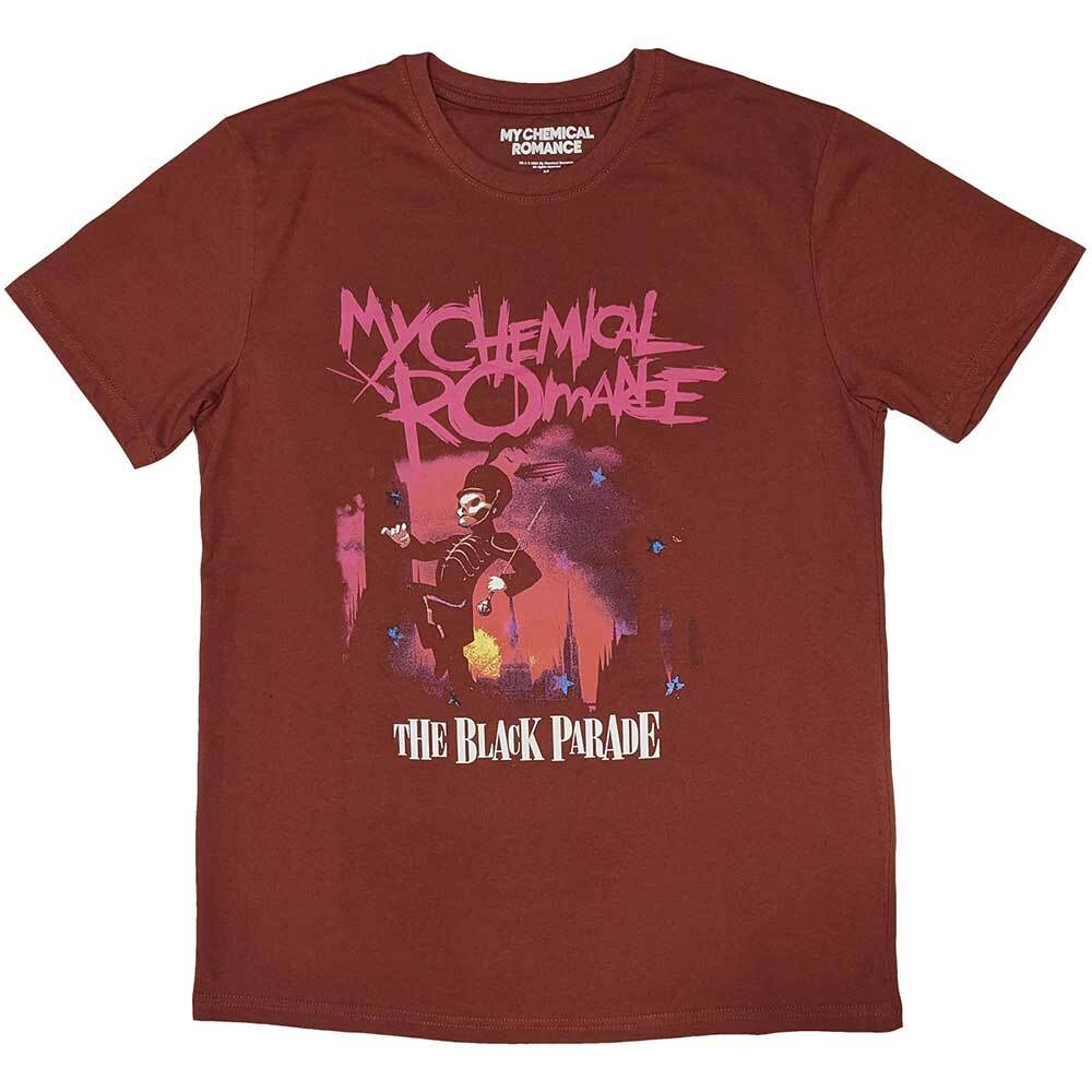 My Chemical Romance March T-Shirt Red New Unisex T-Shirt