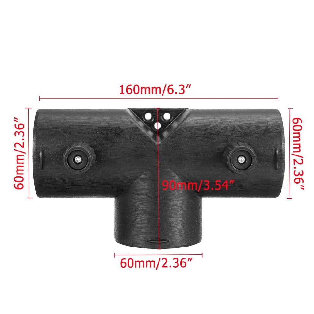 Для Webasto Diesel 60/75 мм воздуховод, Т-образный колено, выпускной соединитель, столярный стояночный обогреватель