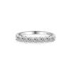 Tancise Classic 925 Sterling Silver  Zircon Ring Ladies Jewelry Wedding Promise Party Gift