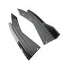 Car Rear Bumper Spoiler Lip Carbon Fiber Wing Trim Anti-crash Diffuser Side Skirt Wrap Angle Splitter For Mercedes Benz EQS SUV