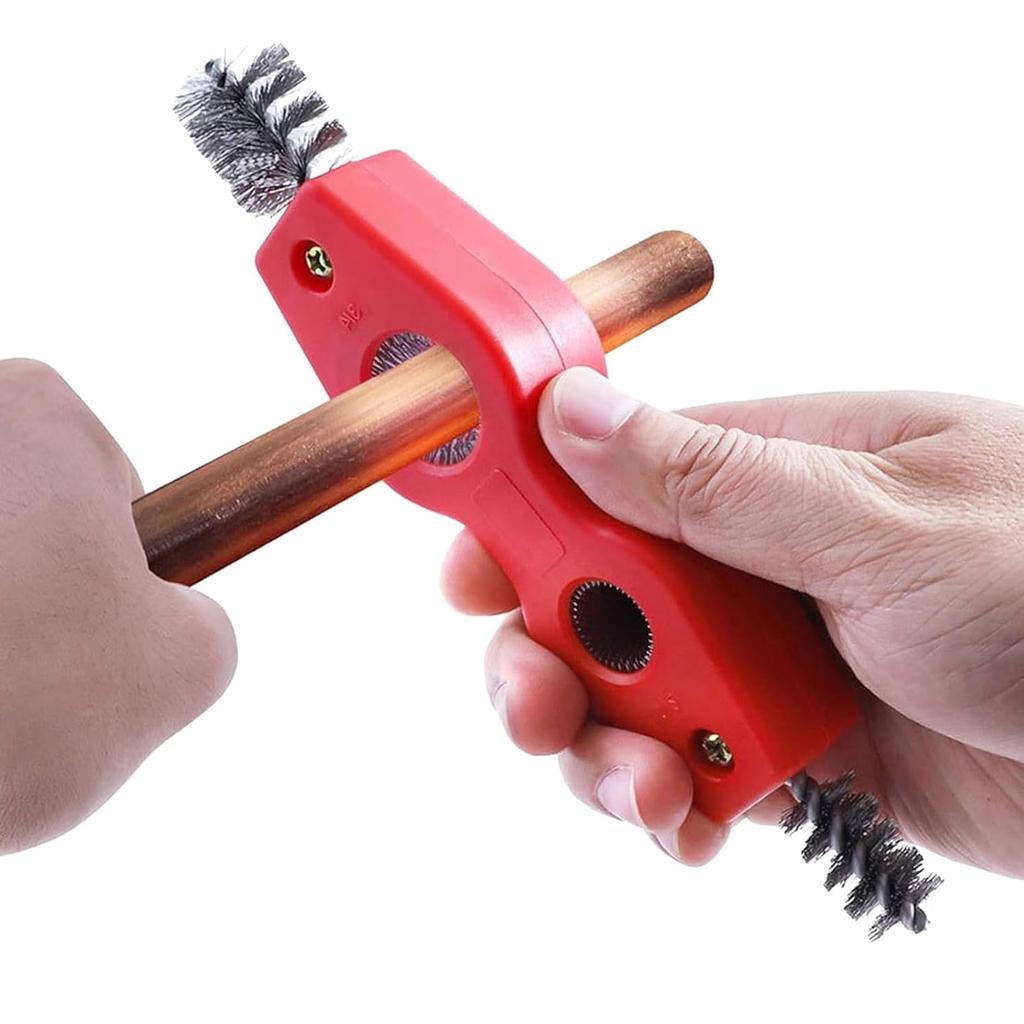 Многофункциональная щетка для клемм автомобильного аккумулятора с двойной головкой, инструмент для очистки ржавчины, портативная универсальная щетка, аксессуары для чистки автомобиля