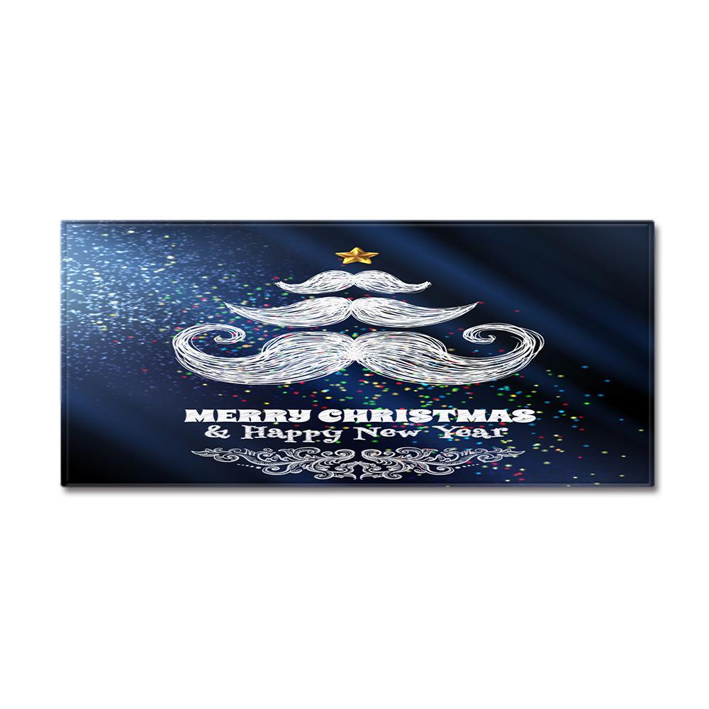 Рождественский кухонный песочный ковер придверный коврик длинный напольный коврик