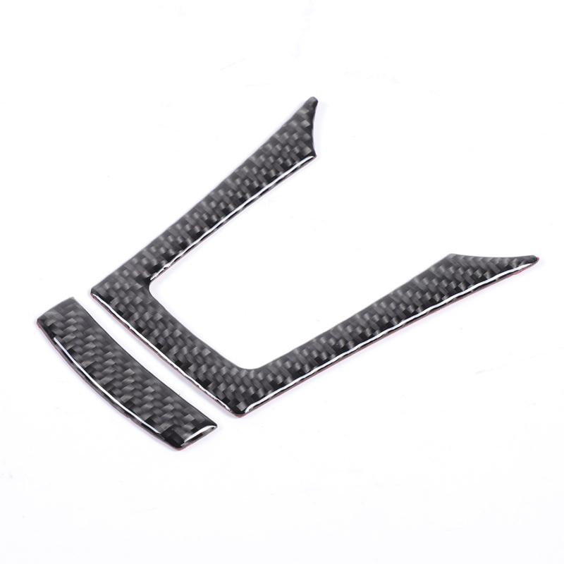 Для Subaru Forester 2013 2014 2015 2016 2017 2018 мягкое углеродное волокно автомобильный руль рамка крышка Накладка наклейка автомобиля