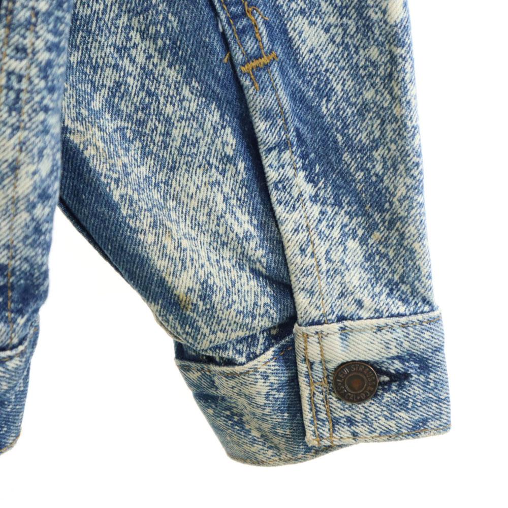 Levi's Джинсовая куртка 90-х 70507-0214 Старая, сделано в США, отбеленная, мужская, б/у