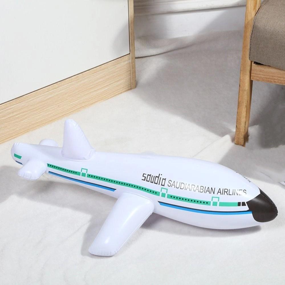 Kids Toys Inflatable Aircraft Toys PVC Balloon Inflatable Balloon Outdoor Fun Toy  Parent-child Toy