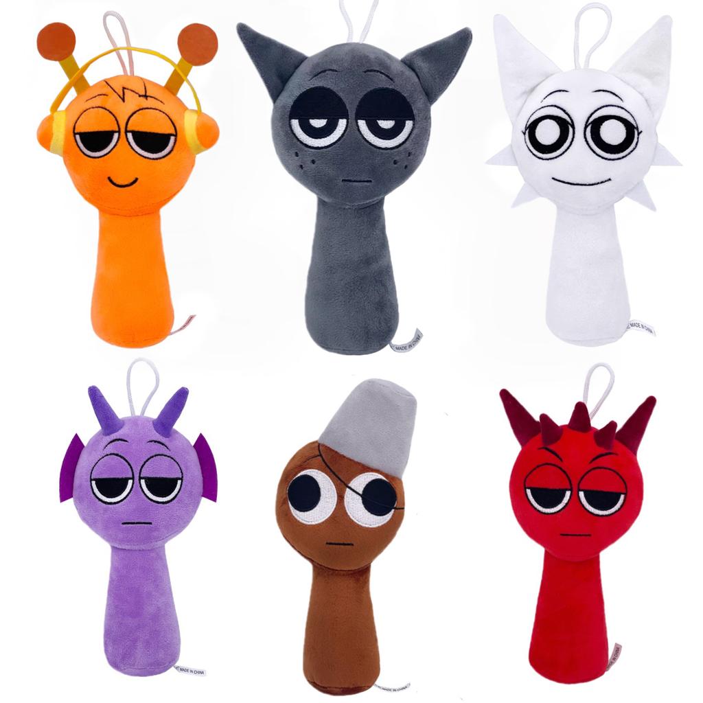 Мягкие игрушки Sprunki Мягкая кукла Sprunki Игровая мультяшная подушка Sprunki Детские подарки на день рождения Чучела Рождественский подарок
