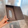 Luxury Pearl Rhinestone Car Tissue Box Desktop Holder Living Room Bathroom Multi-Use Stainless Steel