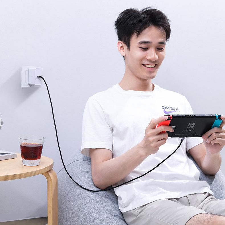 Ugreen US316 Gray 3M USB-C to USB-C Cable 100W Power Delivery & Quick Charge 5A, 480Mbps Data Transfer